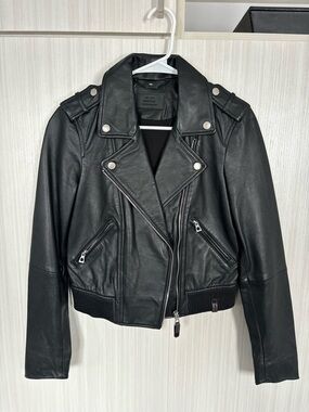 RUDSAK Black Leather Jacket